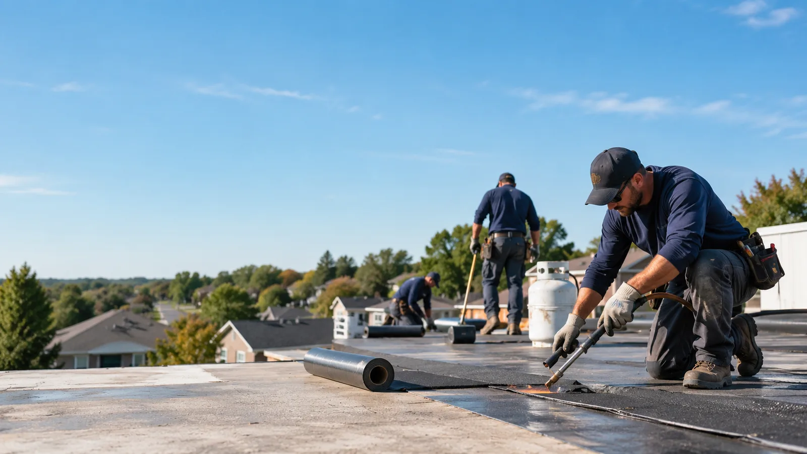 Flat Roof Leak Repair providers in Soper, OK